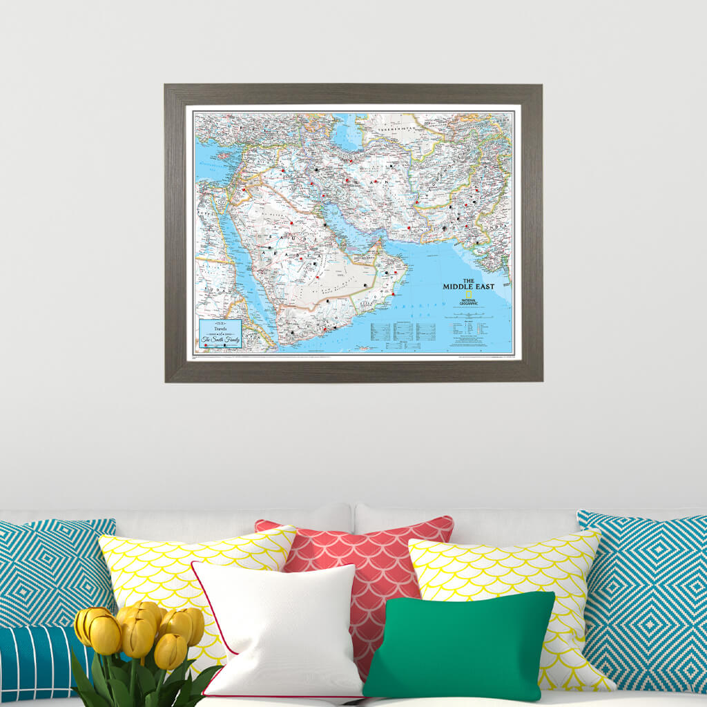 Canvas Classic Middle East - Barnwood Gray Frame