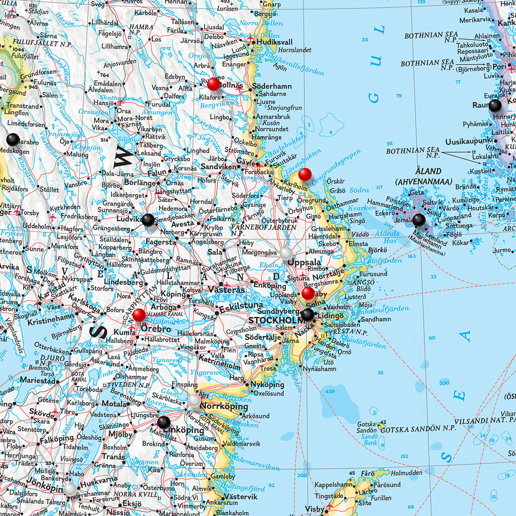 Canvas Classic Scandinavia Close Up 1