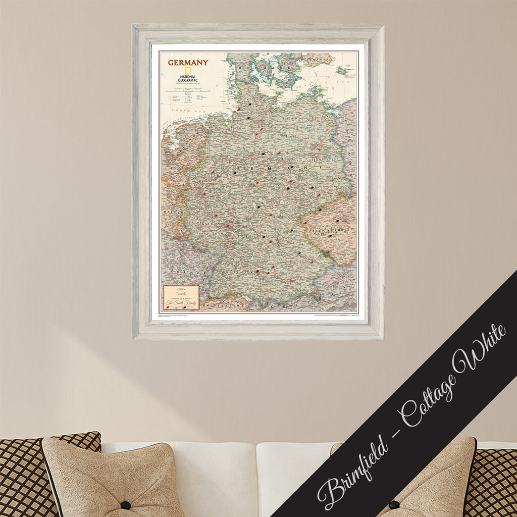 Canvas Executive Germany - Brimfield Cottage White Premium Frame