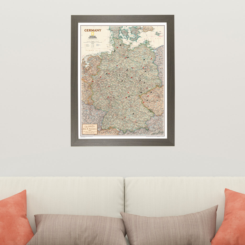 Canvas Executive Germany - Barnwood Gray Frame