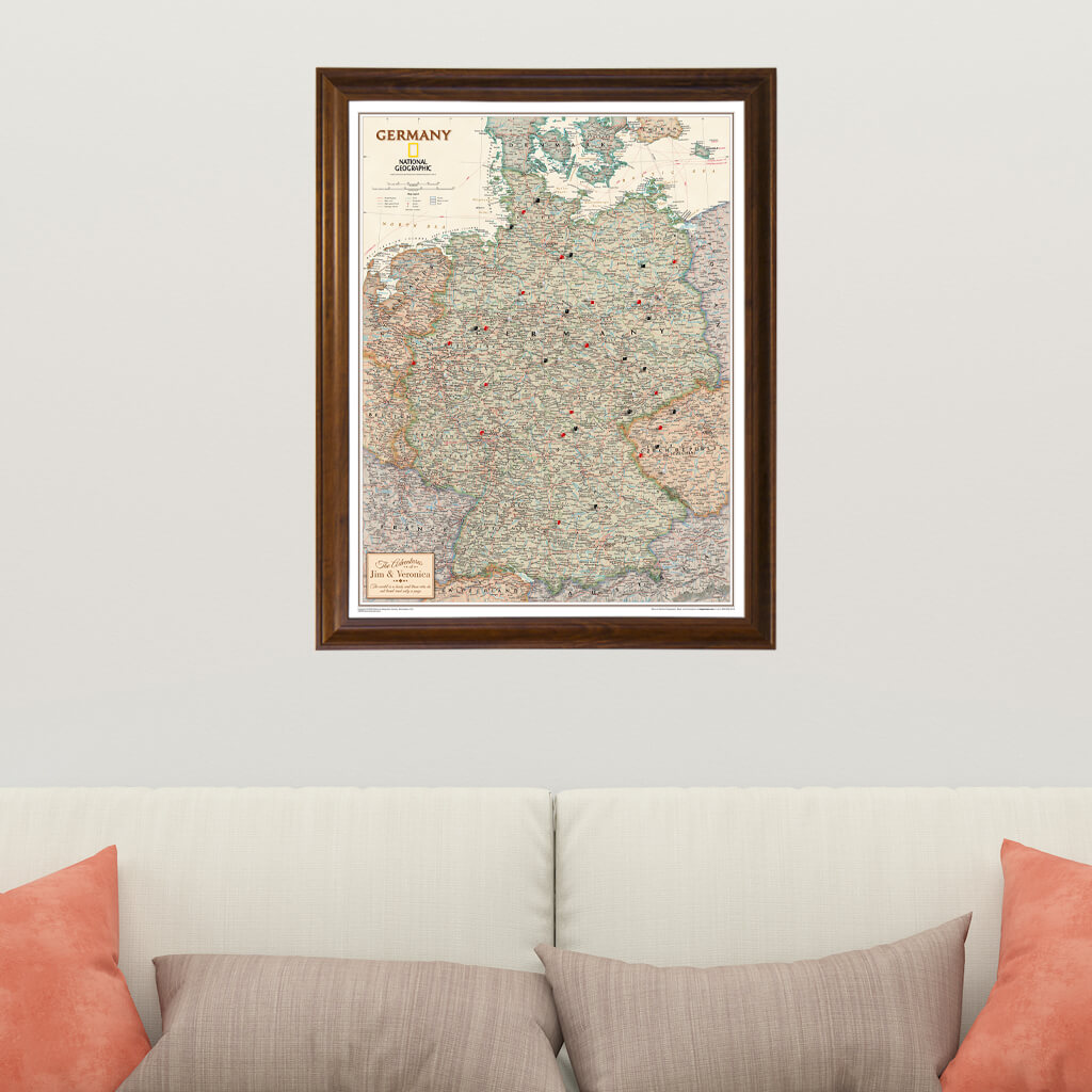 Canvas Executive Germany - Brown Frame