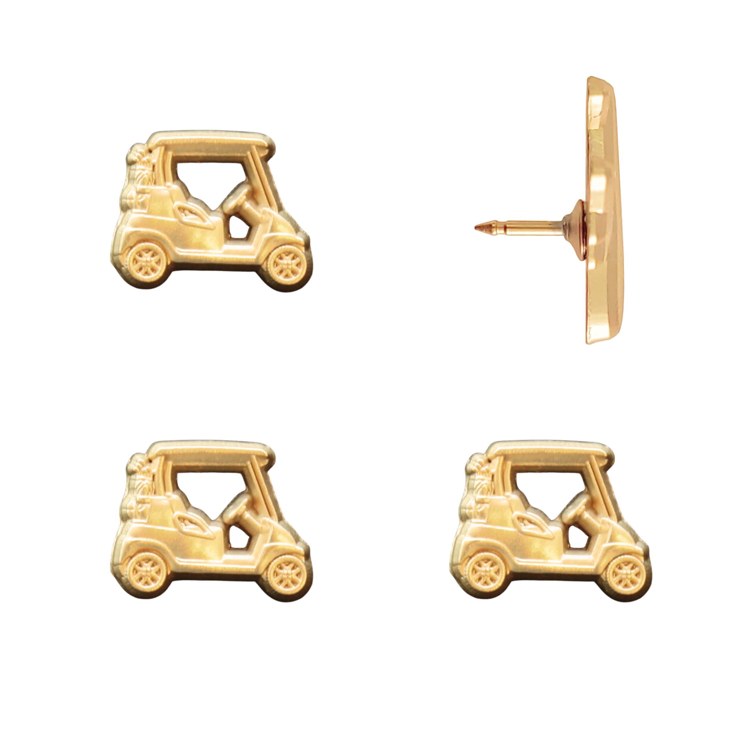 Golf Cart Push Pins Gold Pack of 4
