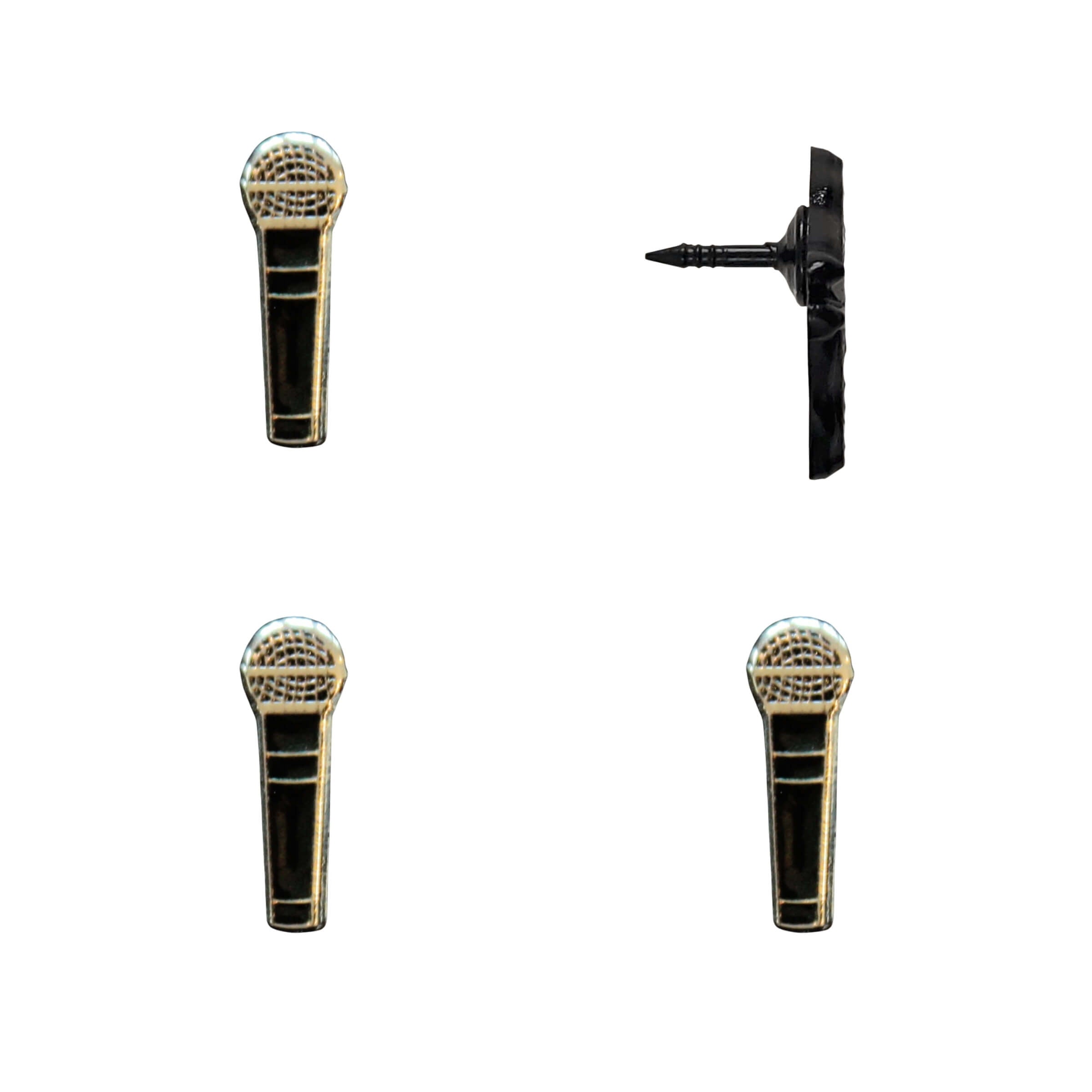 Microphone Push Pins Pack of 4