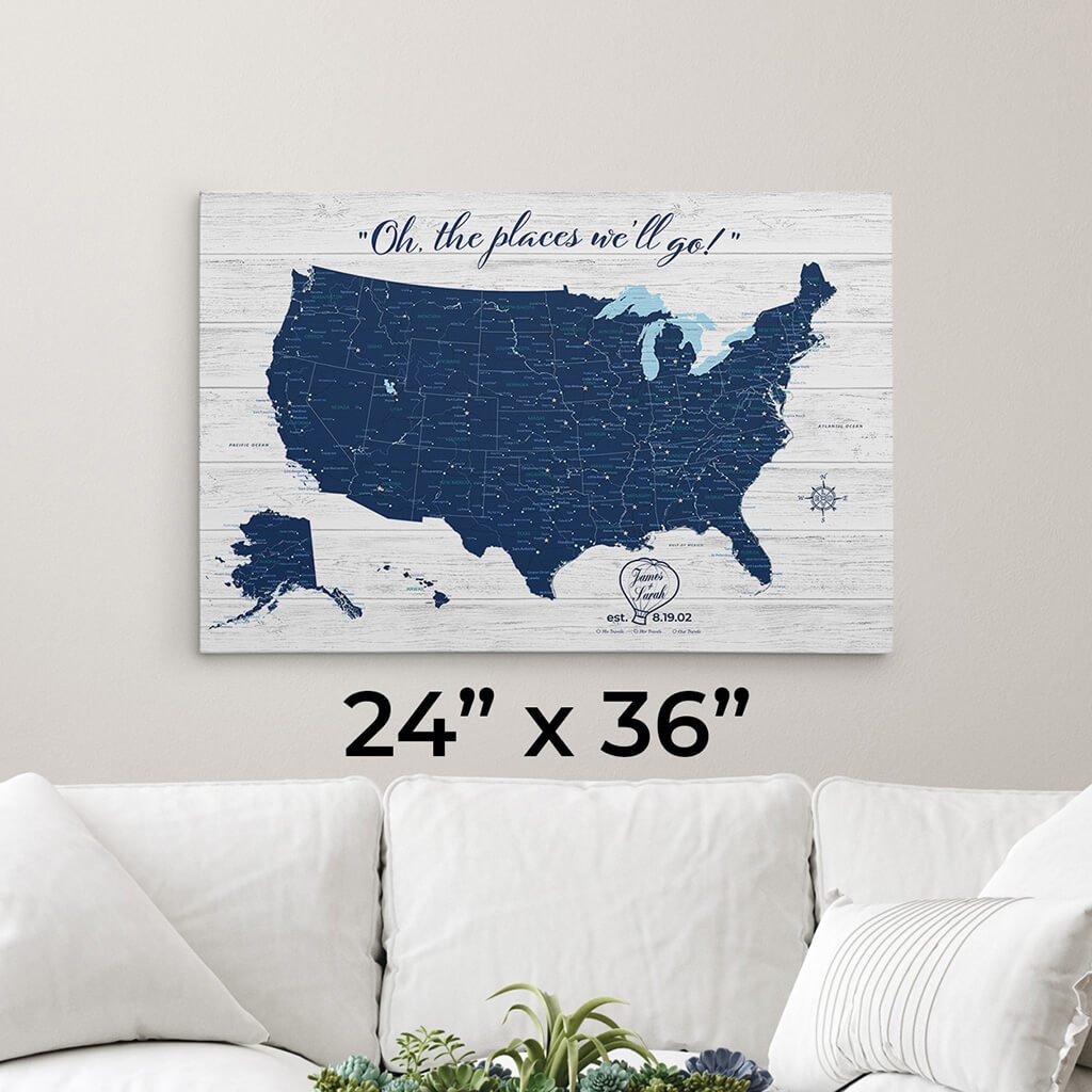 24x36 Anniversary Gallery Wrapped