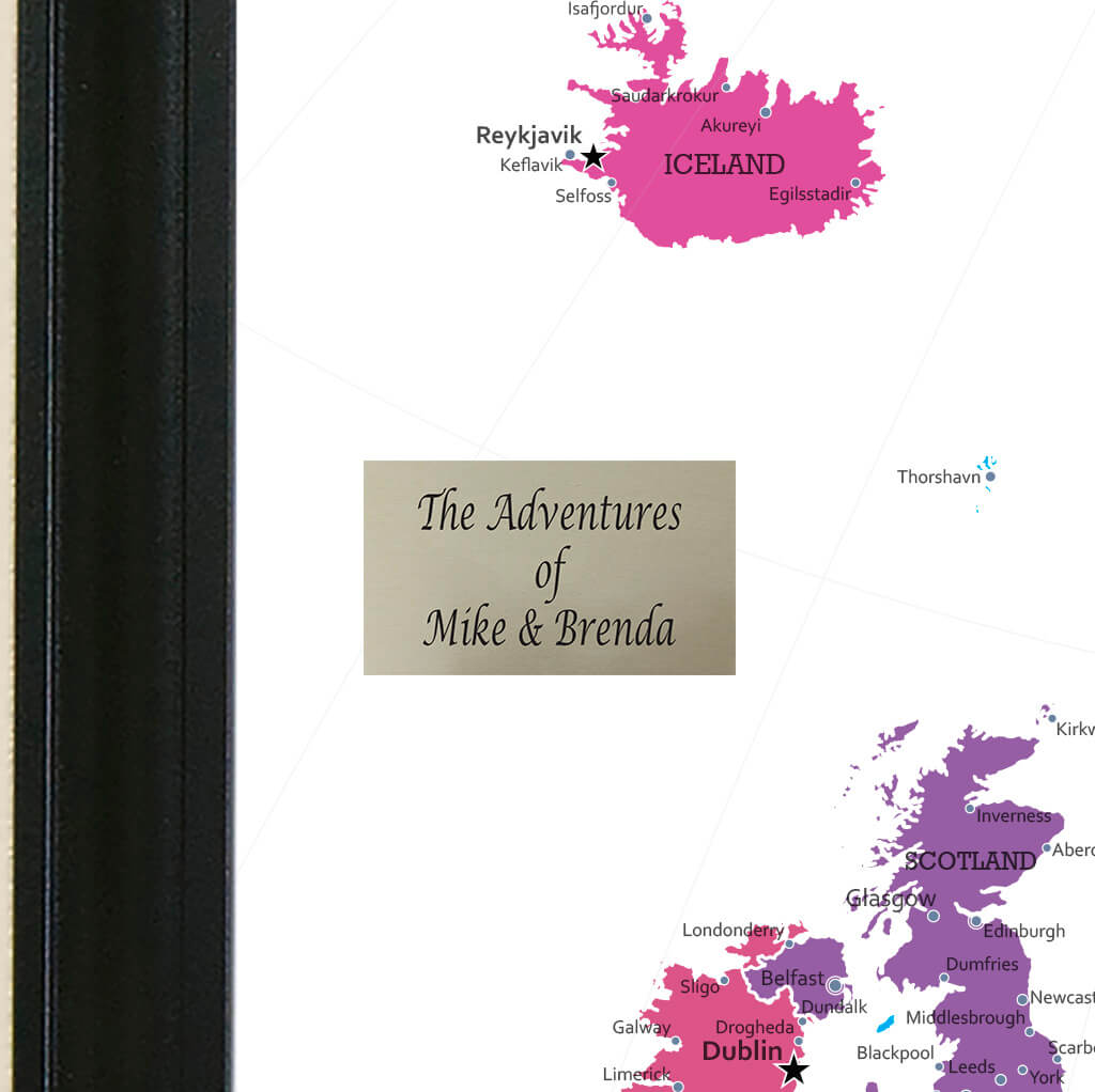 Square Europe Plaque Location