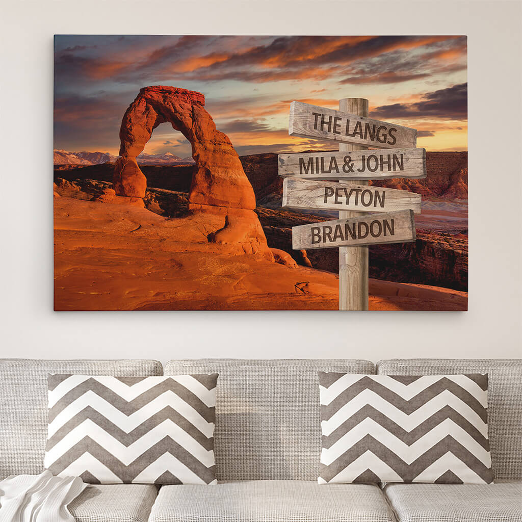Arches Sign Art - 30x45 - color