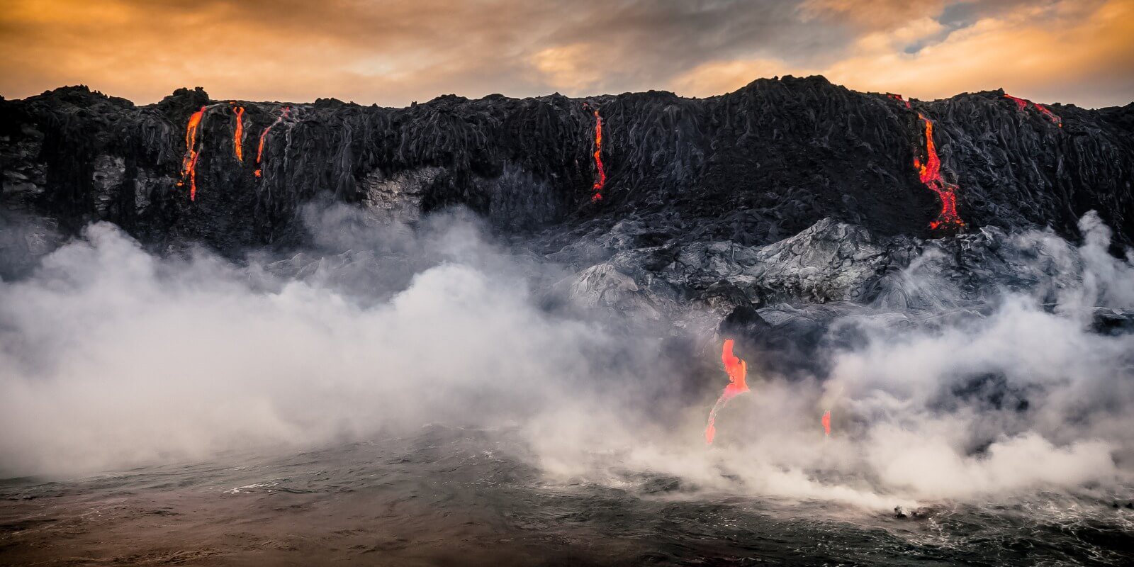 Lava Falls, Big Island, Hawaii