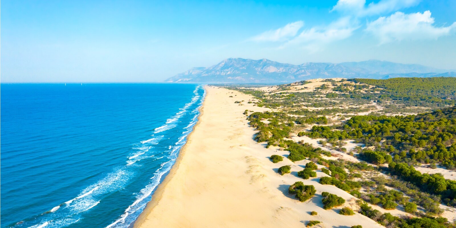 Patara Beach in Antalya,Turkey