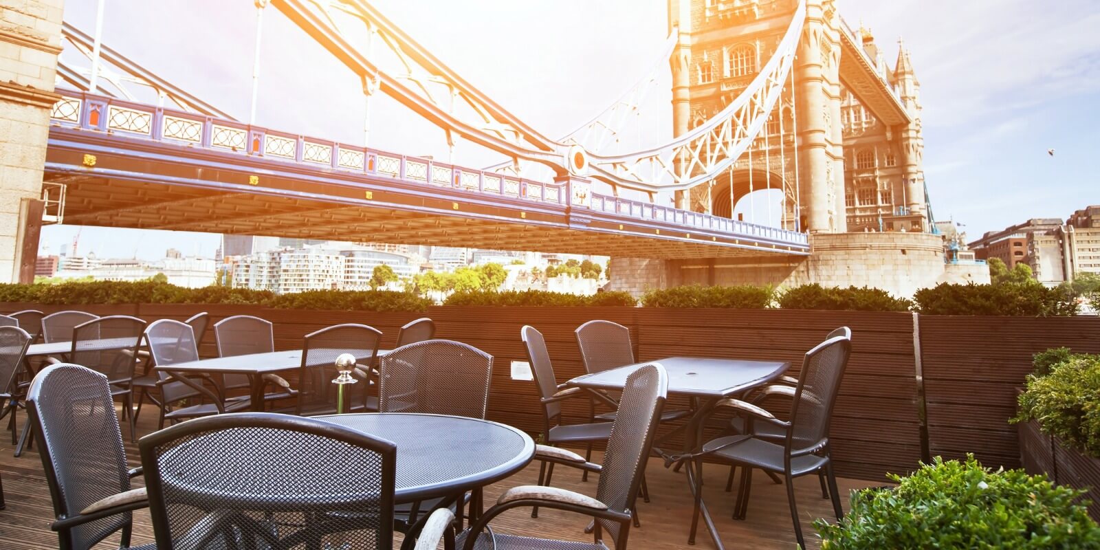 Sunny Afternoon View of London