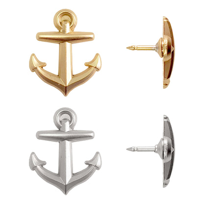 Gold & Silver Anchor Pins