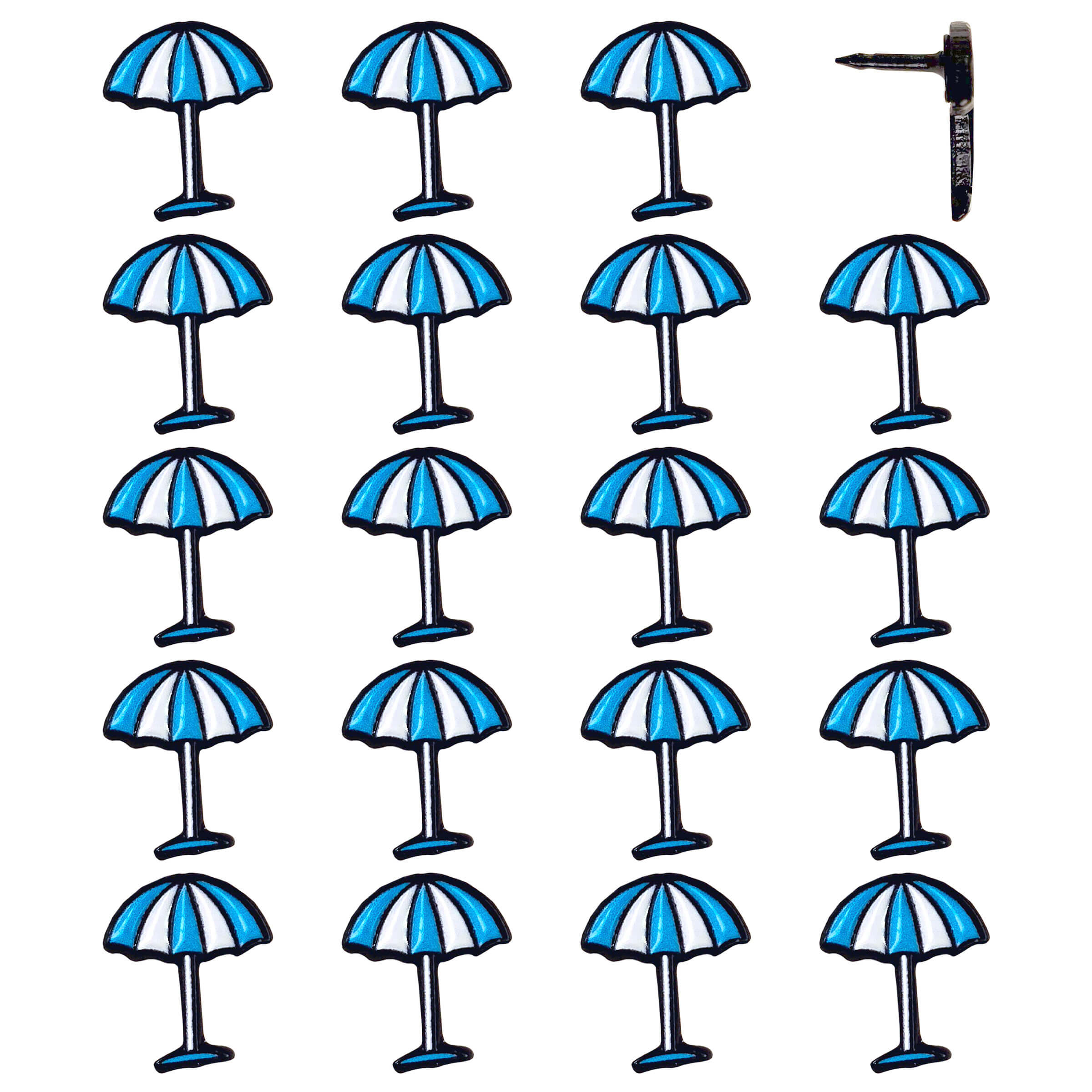 Beach Umbrella Push Pins - set of 20