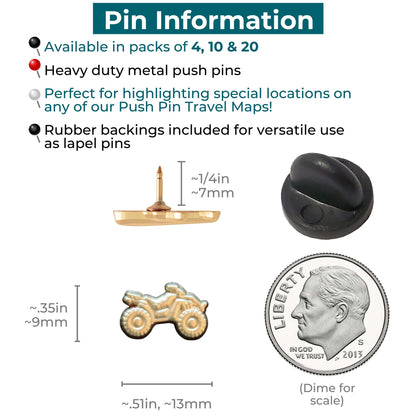 ATV Push Pins Information