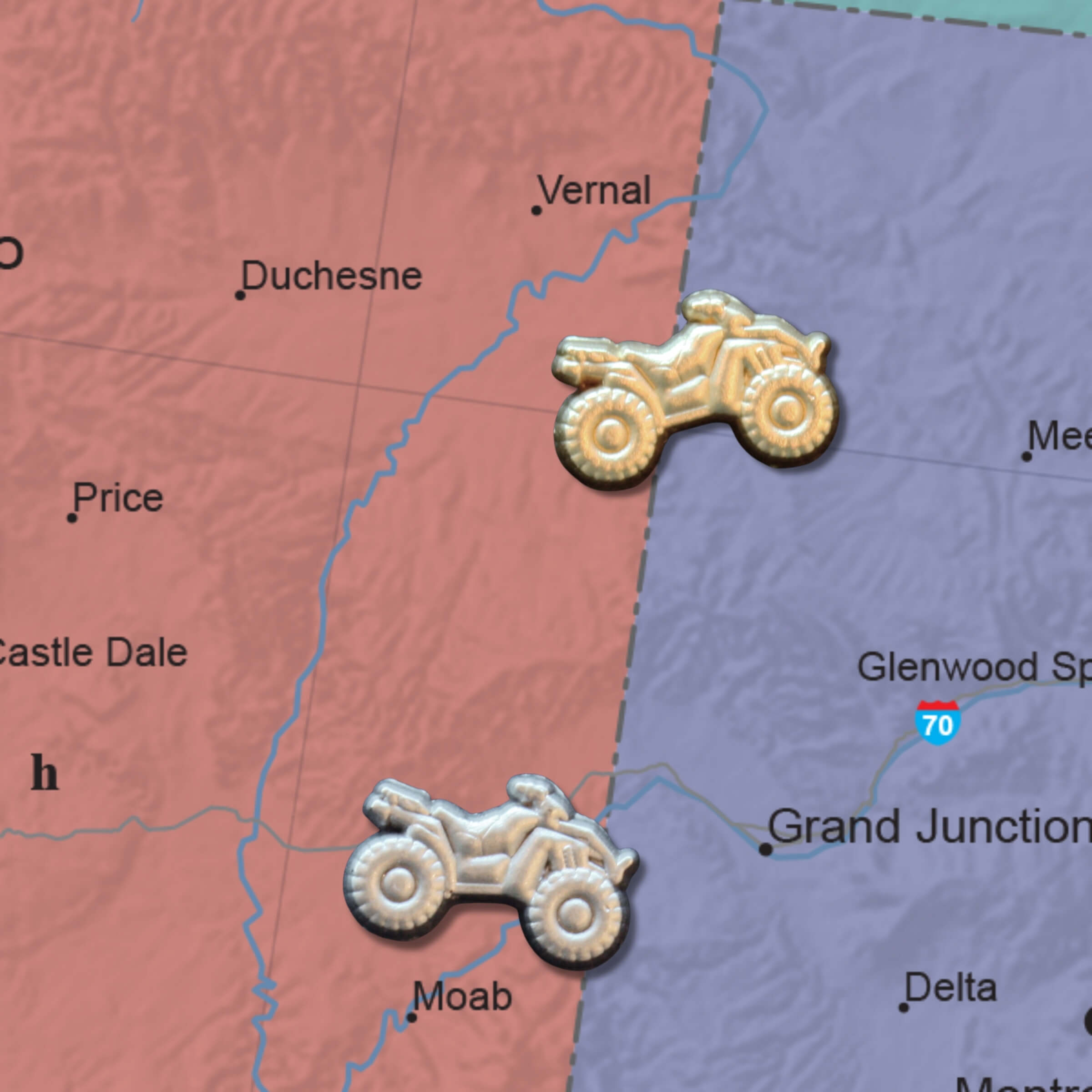 ATV Push Pins Main Image