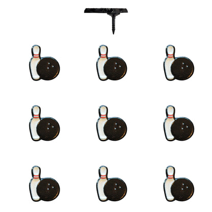 Bowling Push Pins Pack of 10