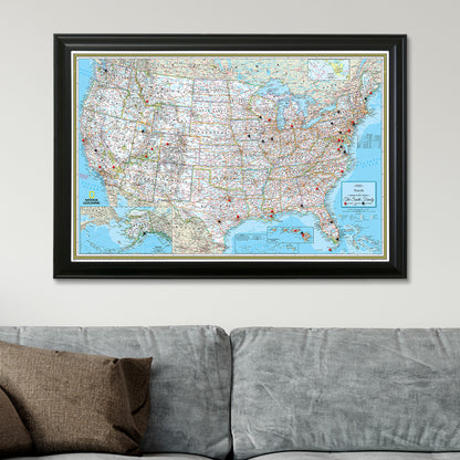 Classic US Canvas Poster - Multiple Sizes