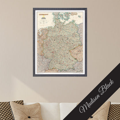 Canvas Executive Germany - Madison Black Premium Frame