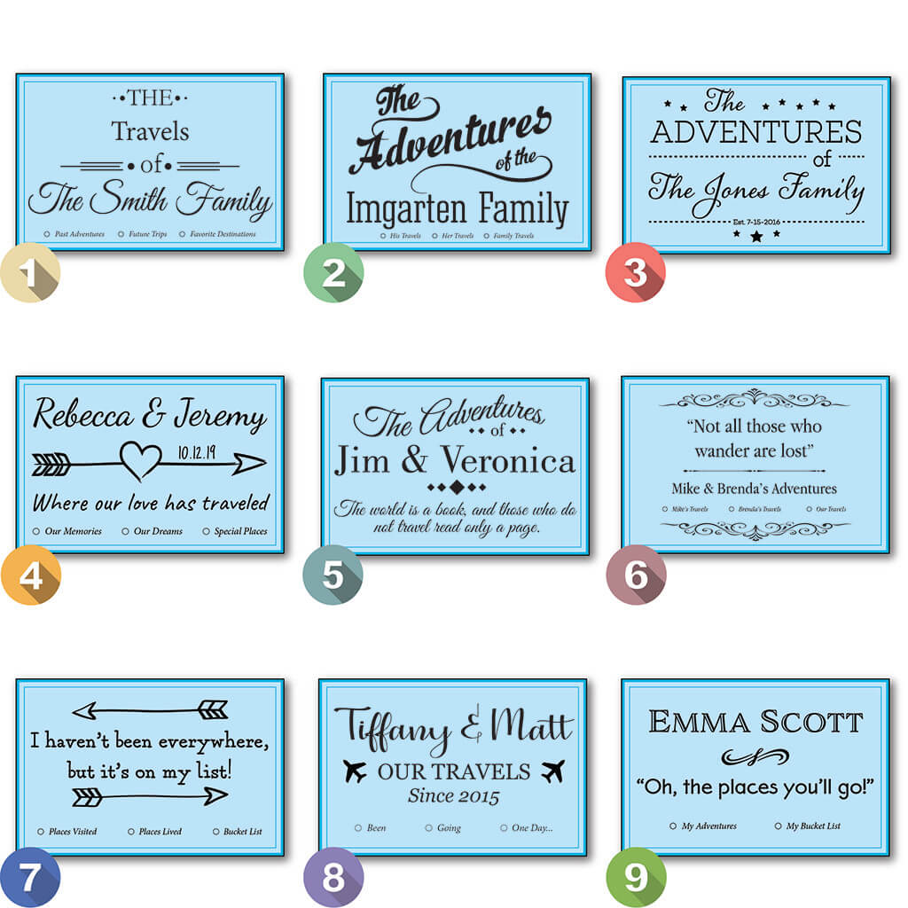 9 Canvas Personalization Layouts