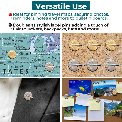 Paint Palette Push Pins Versatile Uses
