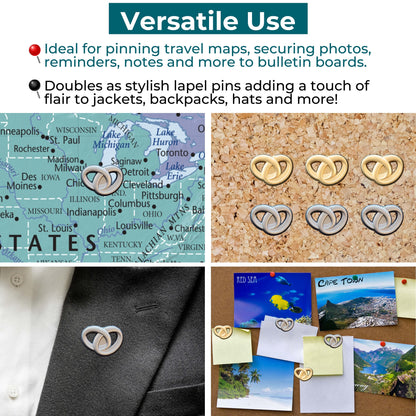 Wedding Rings Push Pins Versatile Uses
