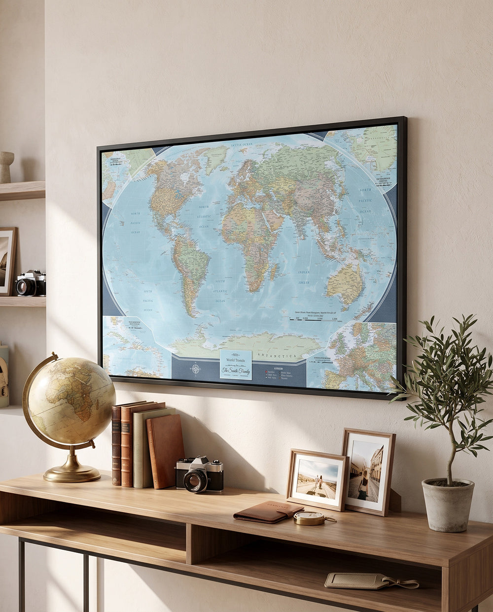 Float Mount Framed Canvas