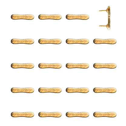Snowboard Push Pins Gold Pack of 20