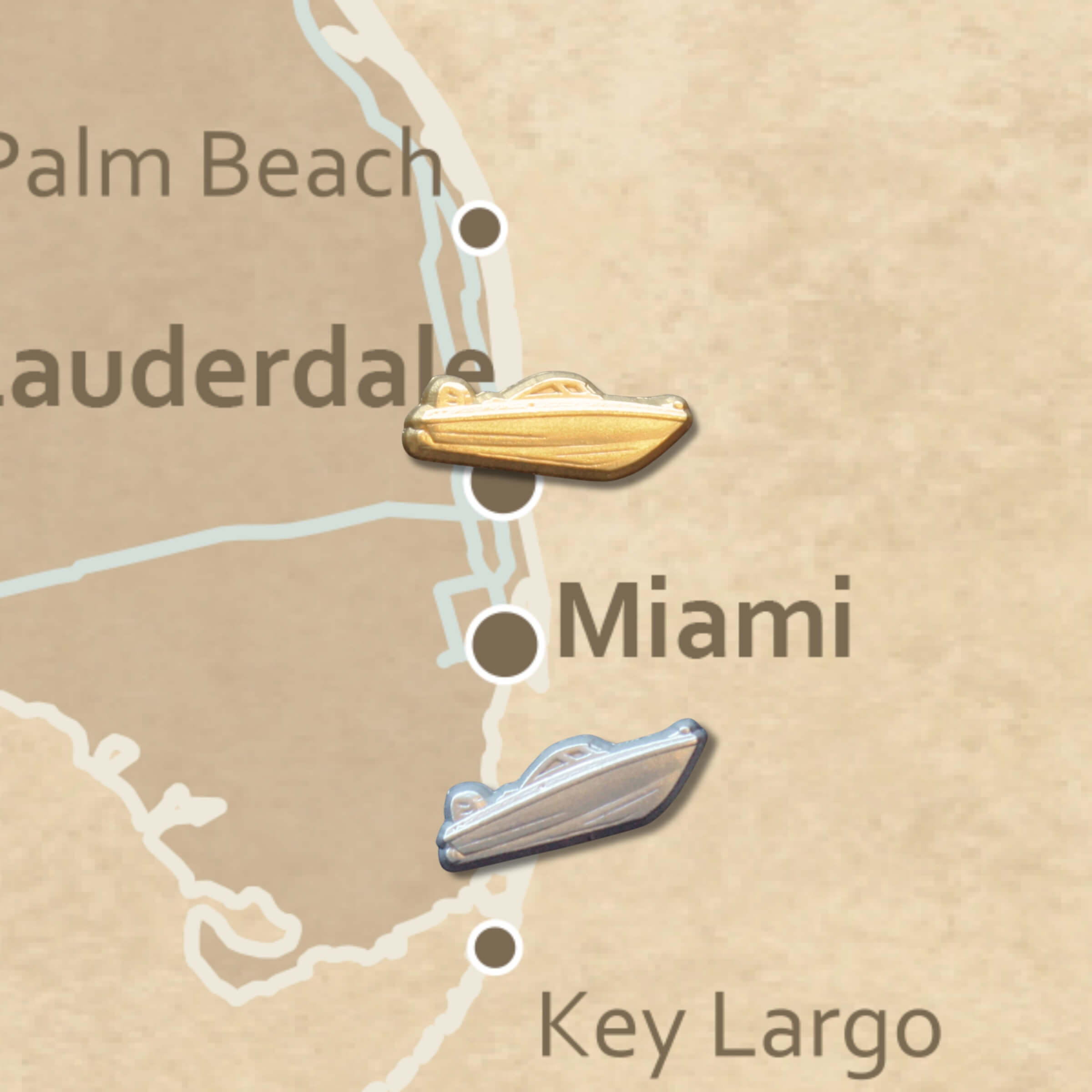 Speed Boat Pins Main Image