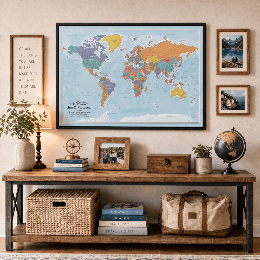 Solid Wood Float Frame