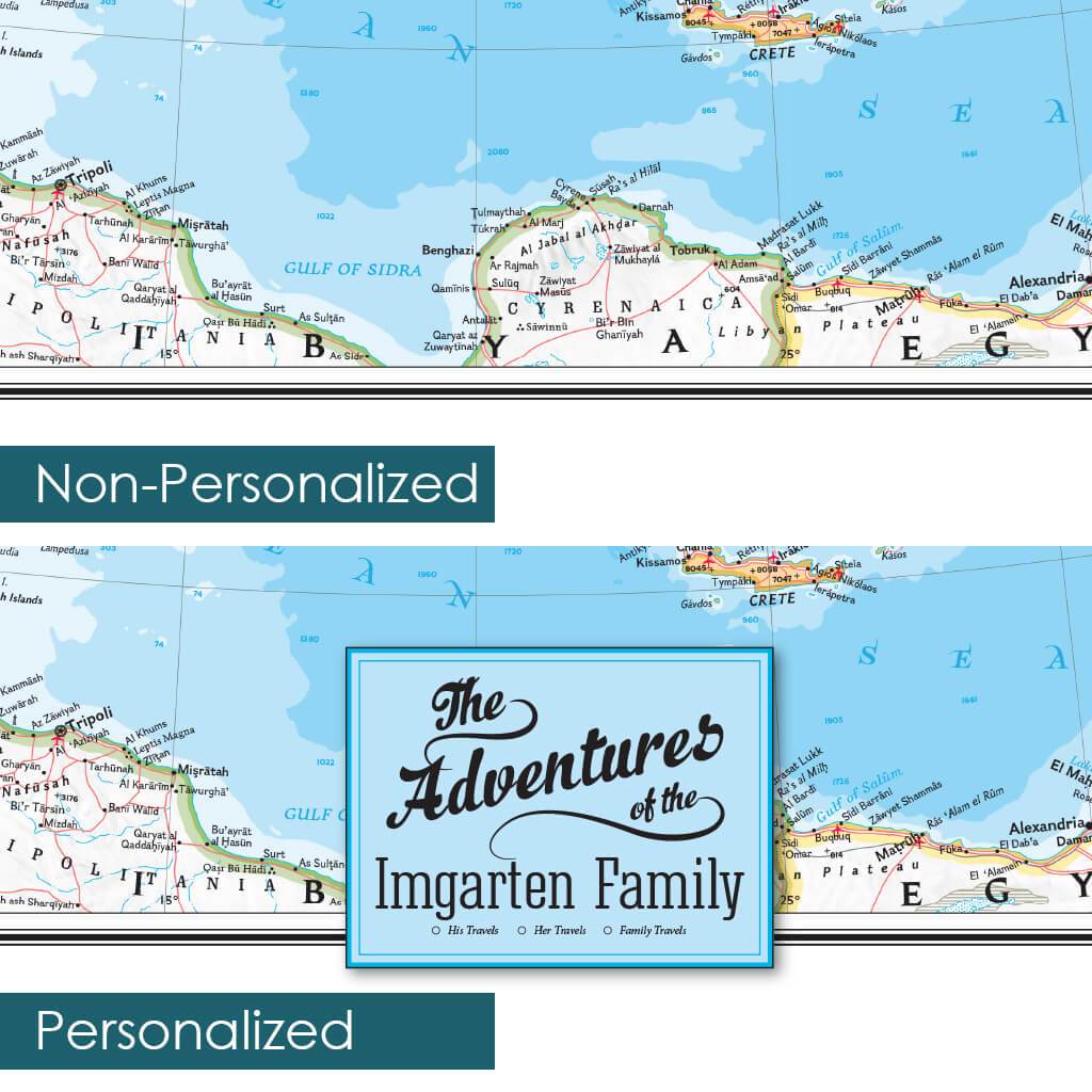 Comparison of Personalized and Non-personalized area