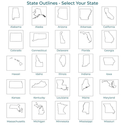 State Outline Layouts