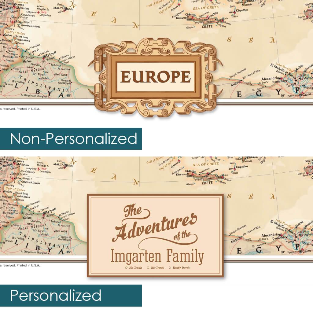 Comparison of Personalized and Non-personalized area