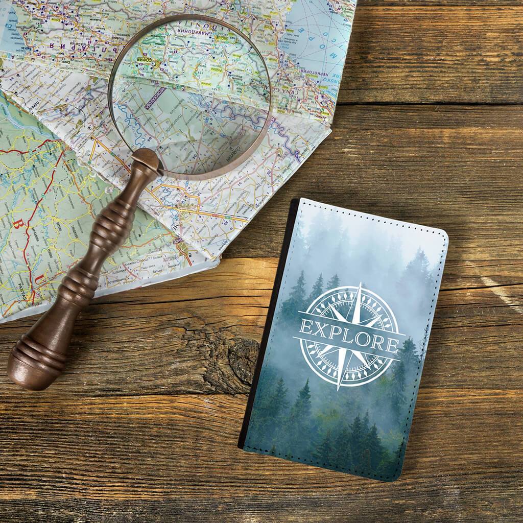 Explore Passport Cover (Misty Forest)