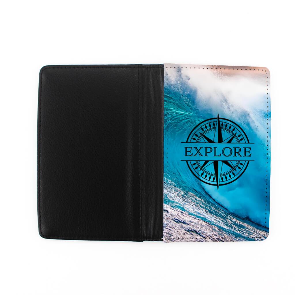 Explore Passport Cover (Ocean Wave)