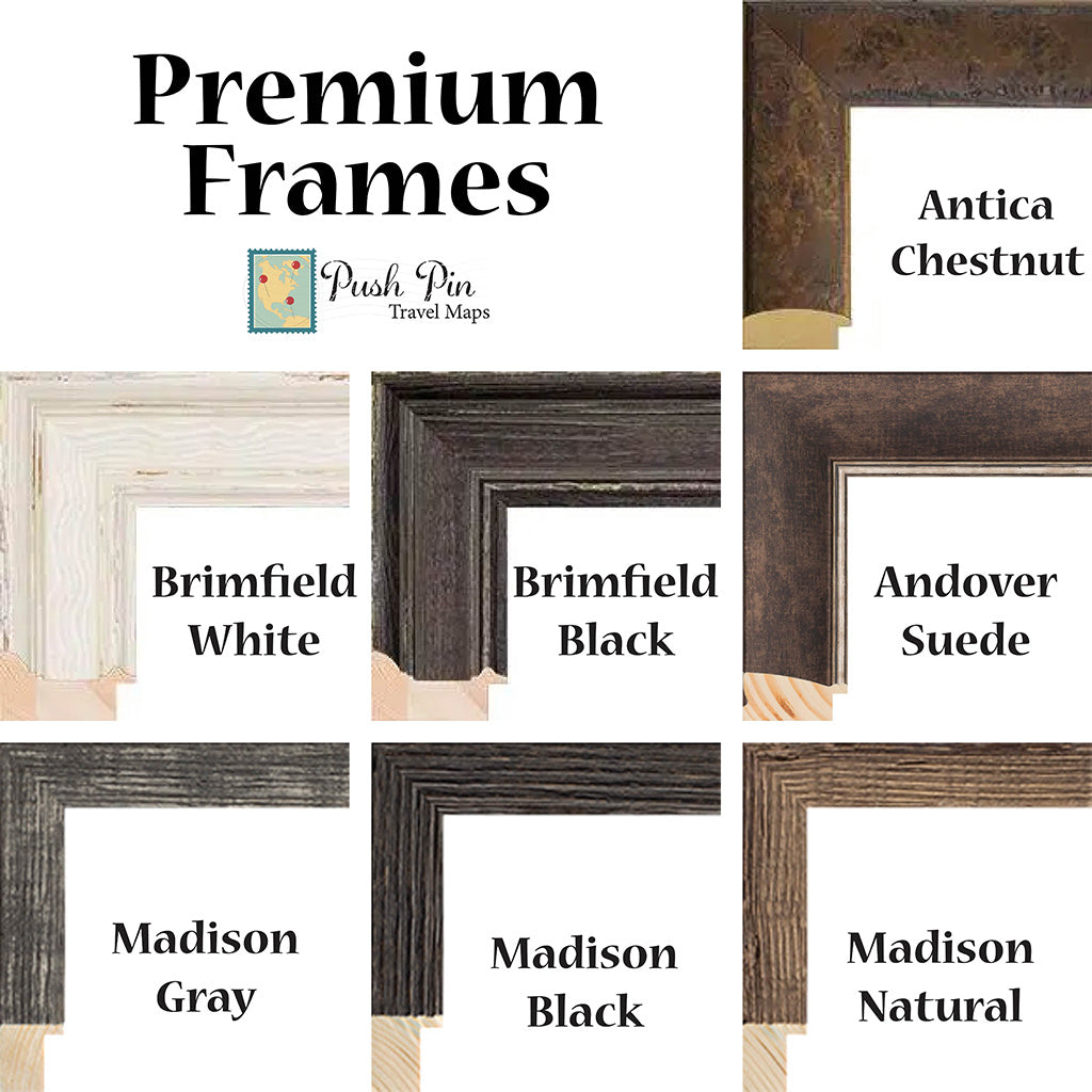 Canvas Premium Frame Options