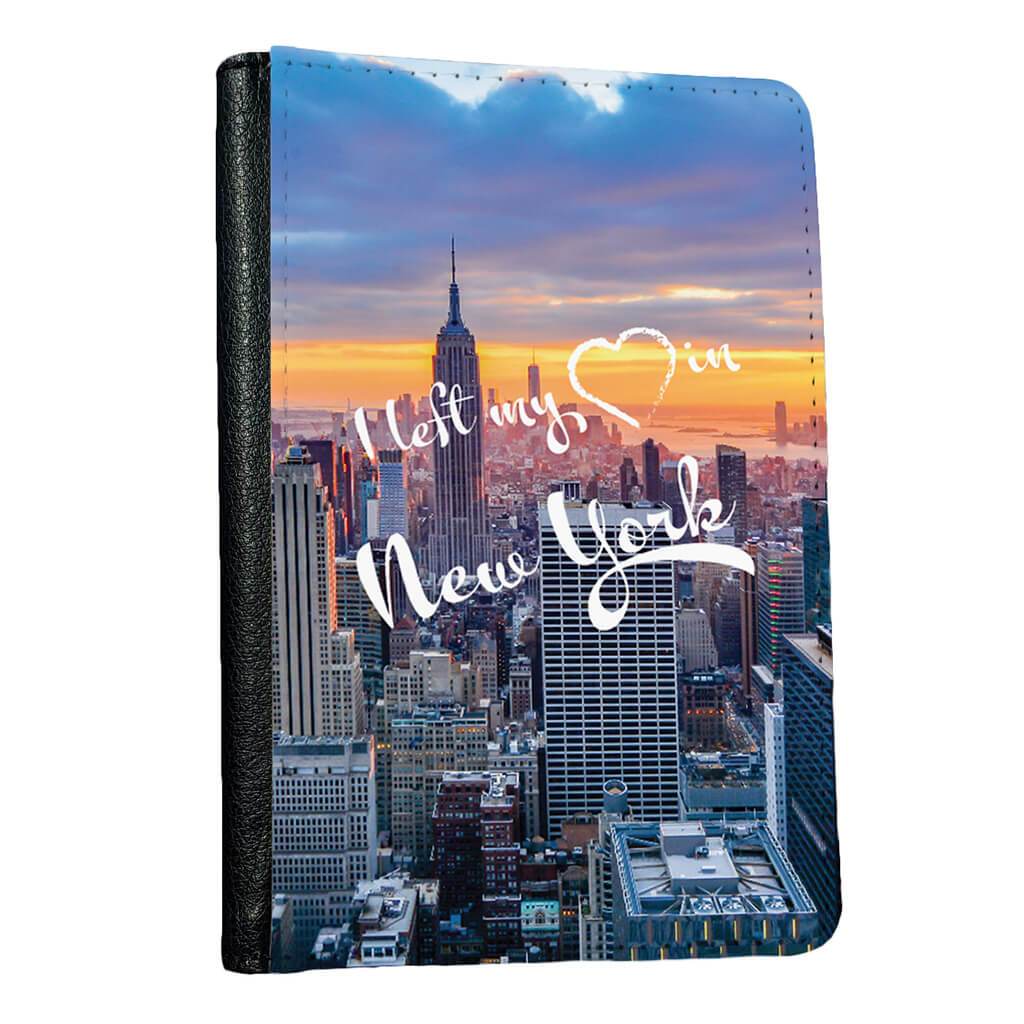 I left my heart in New York passport holder