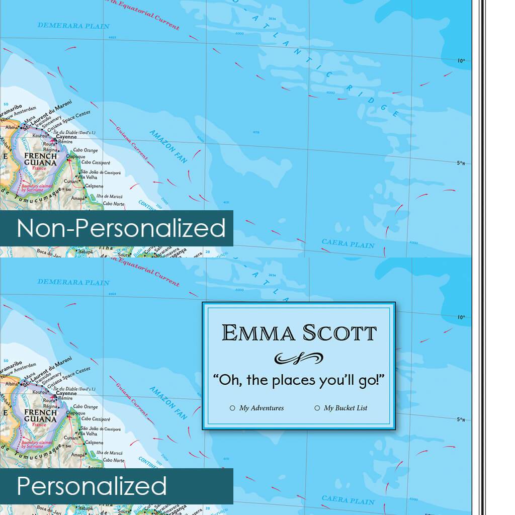 Personalization Layout and Location