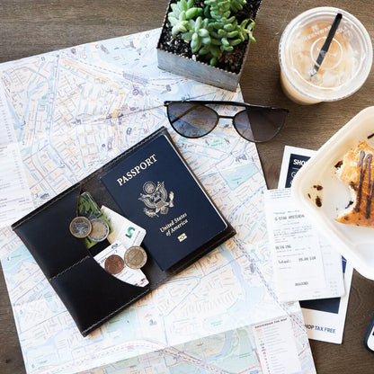 Premium Leather Travel Wallet